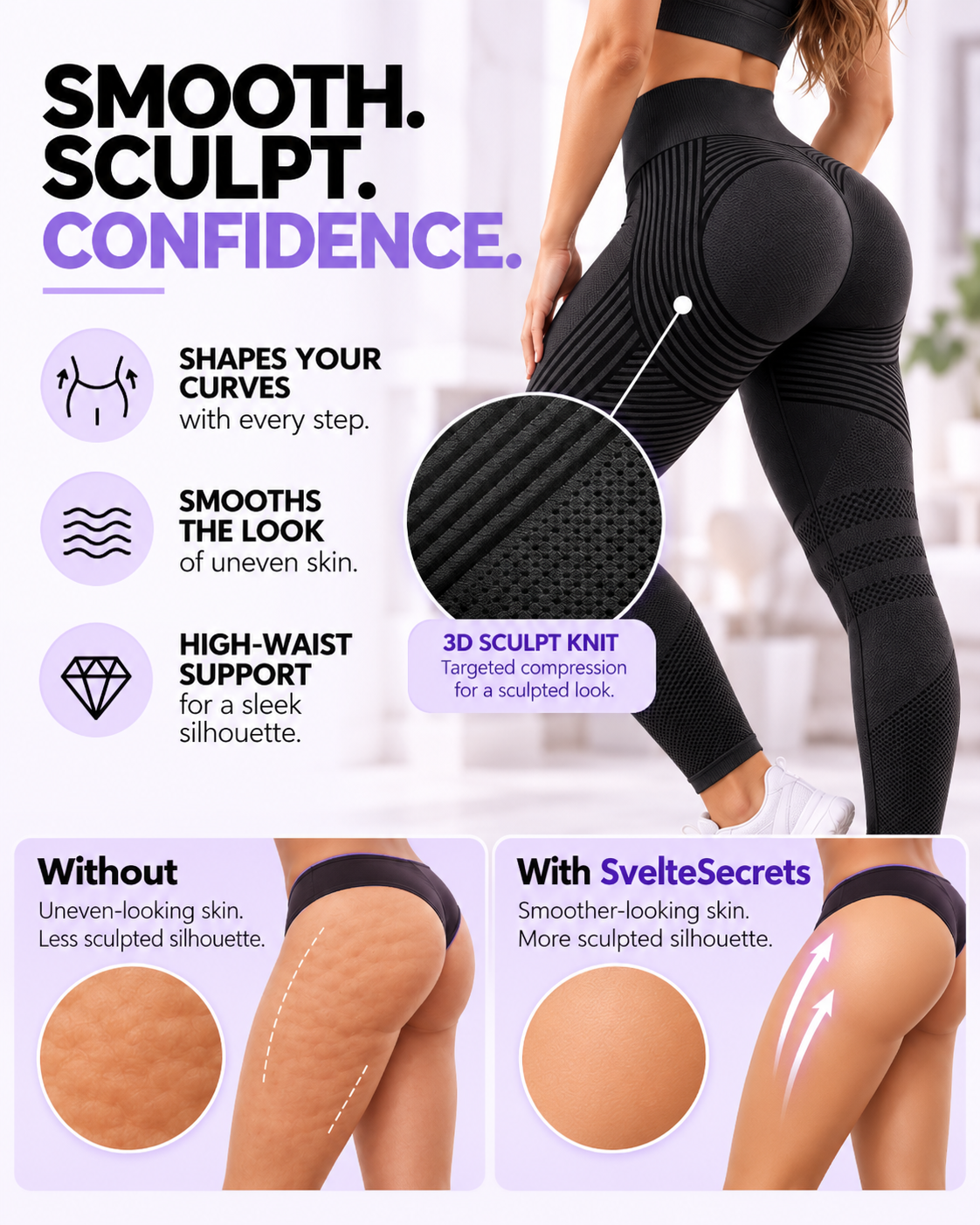 3D Sculpt & Lift Leggings