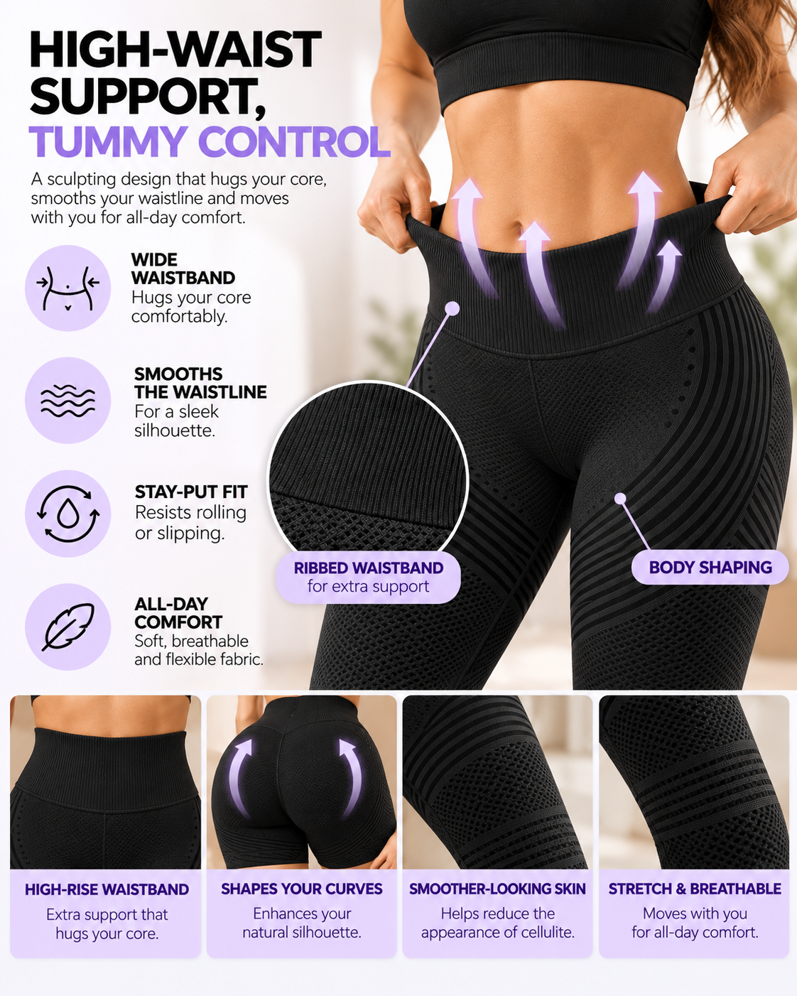 3D Sculpt & Lift Leggings