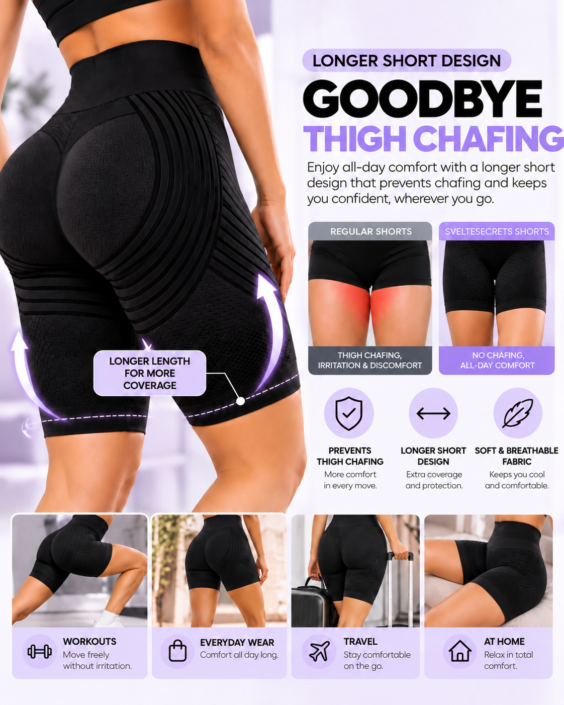 3D Sculpt & Lift Shorts